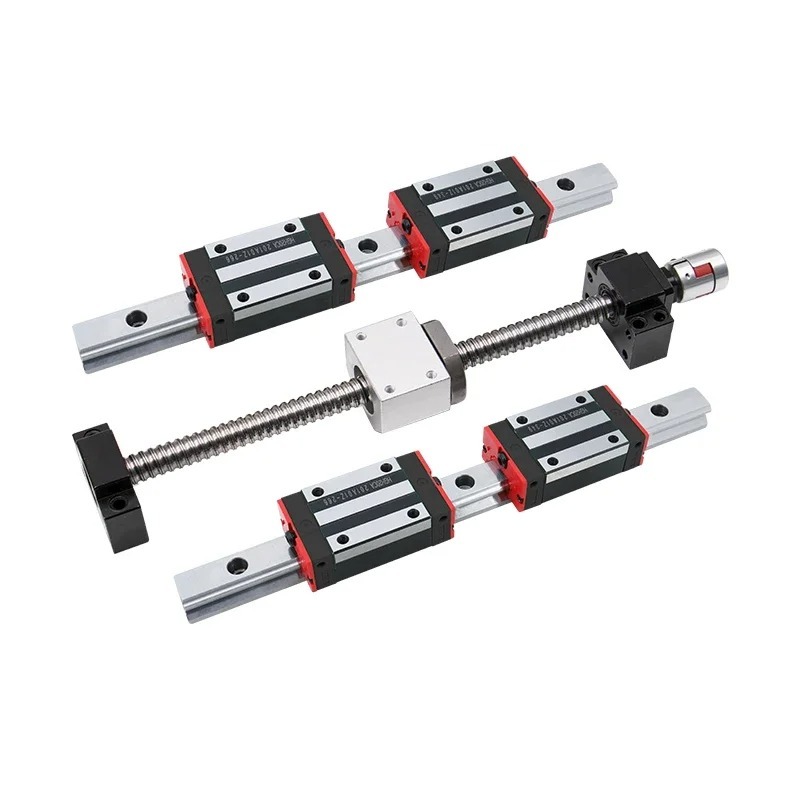 Hgr20 Linear Guide Rail Ballscrew Set - Rails linéaires, guides linéaires, 2 pièces