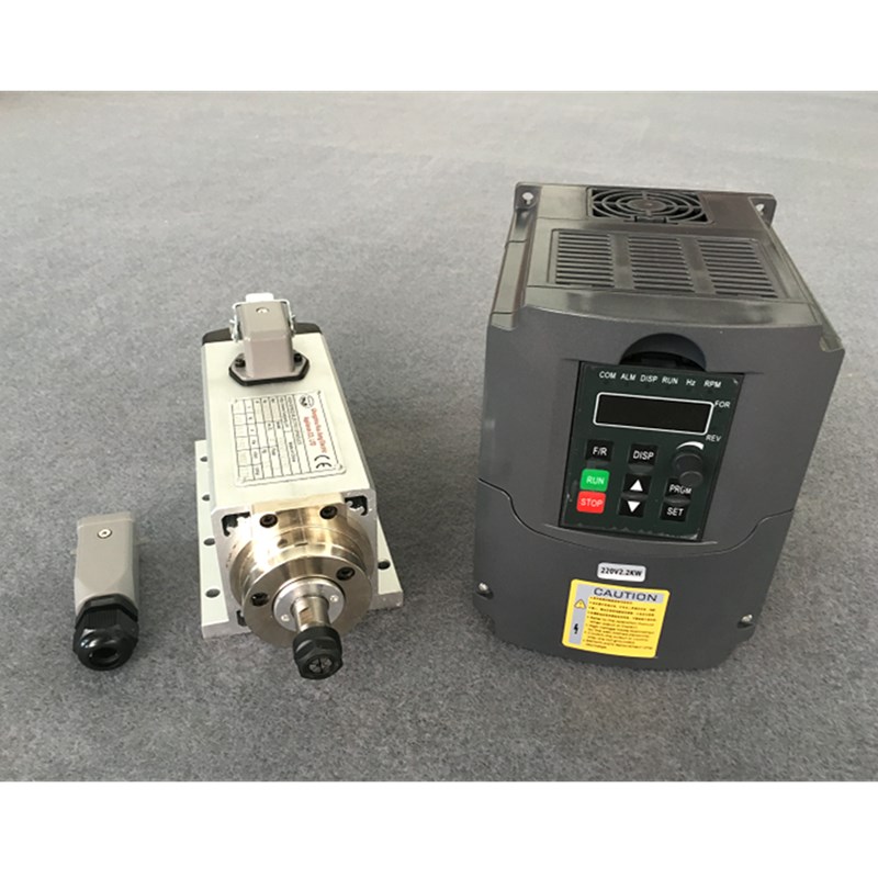 Er20 Collet Chuck Spindle Motor 220V - Moteur de broche refroidi par air,