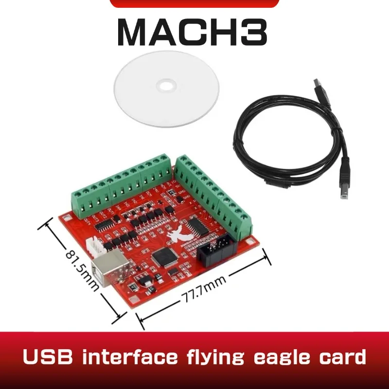 Mach3 Usb Cnc Controller 4 Axis 100Khz - 1 PC MACH3 CNC USB 100Khz