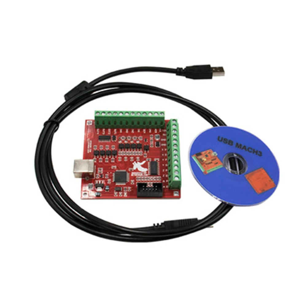 Mach3 Usb Cnc Controller 4 Axis 100Khz - Carte de dérivation MACH3 + 1