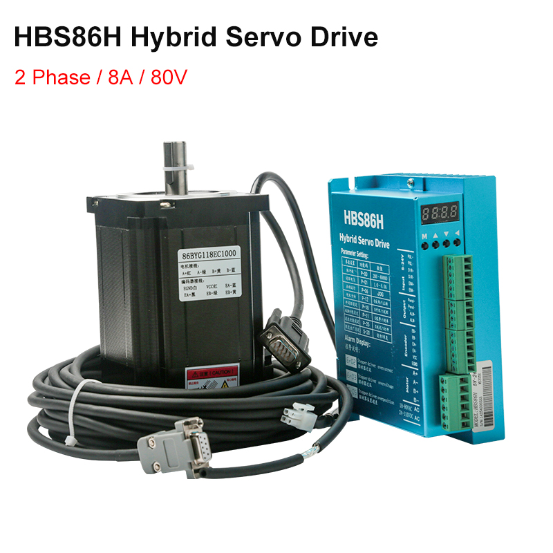 HBS860H servomoteur hybride AC - Hybrid Servo Driver Nema 34 8.5Nm avis et prix