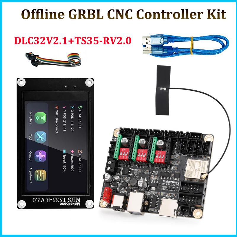 Makerbase MKS DLC32 V2.1 32 bi - Grbl 32 Bit Control Board Offline Display avis et prix