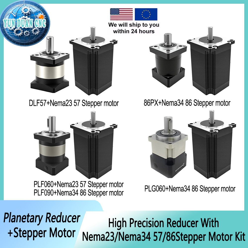 Kits de moteurs pas à pas avec - Planetary Gearbox Reducer Nema 23 34 avis et prix