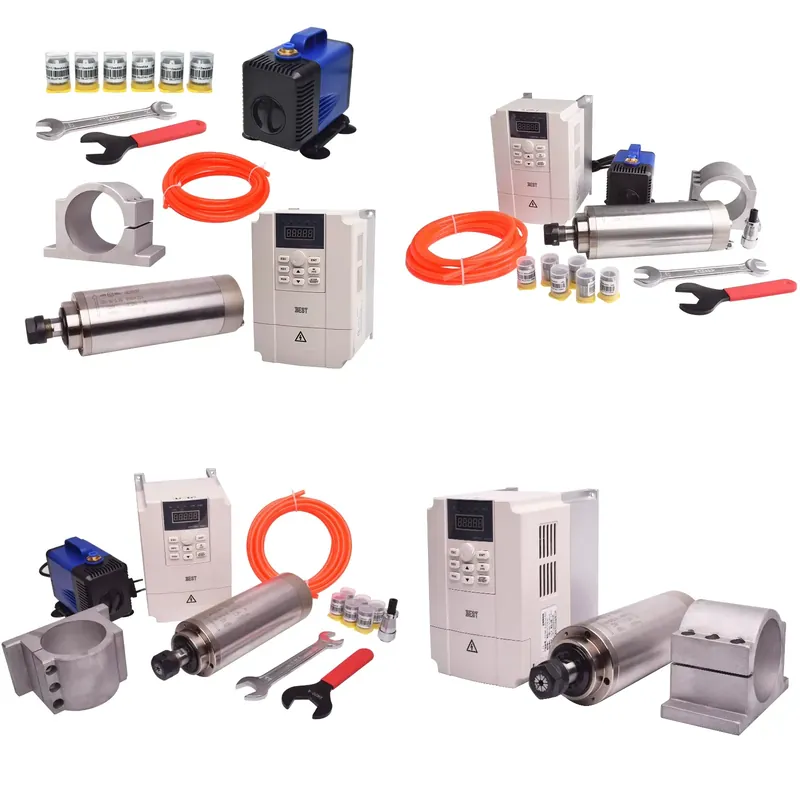 Ensemble de broche refroidie à - 2.2Kw Water Cooled Spindle Kit Vfd avis et prix