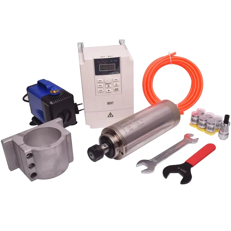 Ensemble de broche refroidie à - 2.2Kw Water Cooled Spindle Kit Vfd avis et prix
