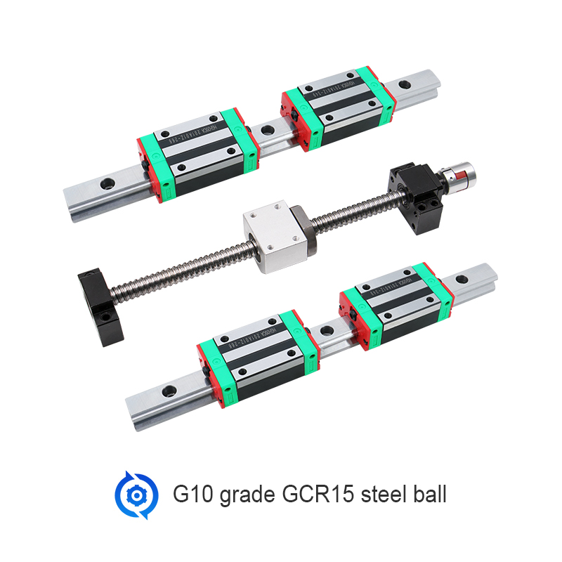 Jeu de vis à billes pour route - Hgr20 Linear Guide Rail Ballscrew Set avis et prix