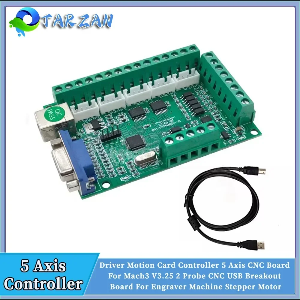 Carte d'interface Mach3 CNC 5  - 5 Axis Cnc Breakout Board Interface Mach3 avis et prix