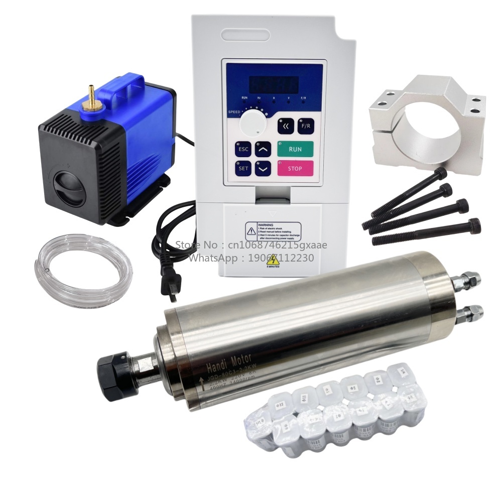 Kit de moteur de broche CNC re - 2.2Kw Water Cooled Spindle Kit Vfd avis et prix
