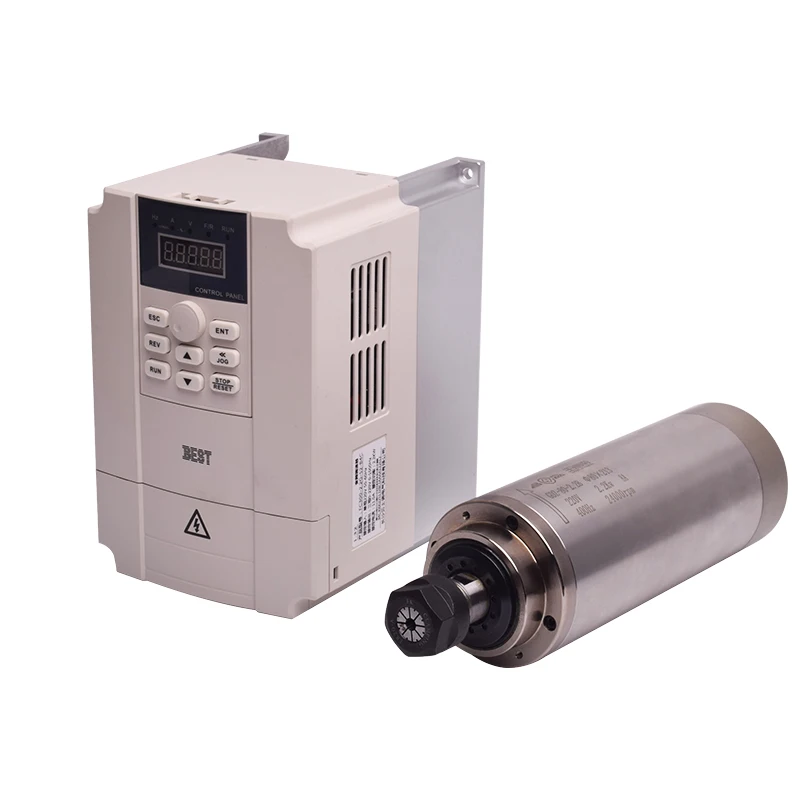 Kit de broches GDZ à prix abor - 2.2Kw Water Cooled Spindle Kit Vfd avis et prix