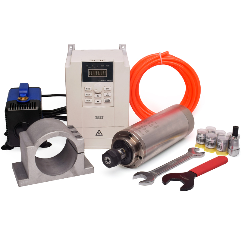Kit de broche GDZ 2.2kw 24000r - 2.2Kw Water Cooled Spindle Kit Vfd avis et prix
