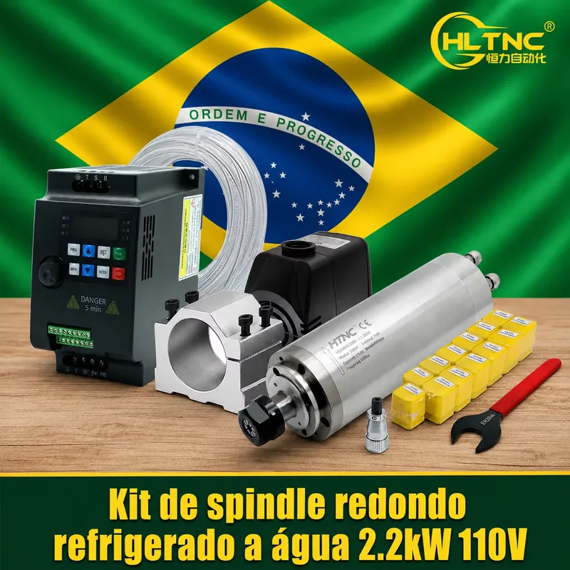 Moteur de broche refroidi par  - 2.2Kw Water Cooled Spindle Kit Vfd avis et prix