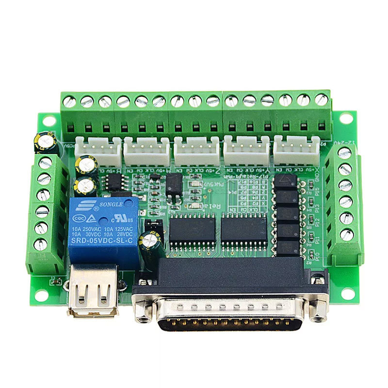 Adaptateur d'interface CNC 5 a - 5 Axis Cnc Breakout Board Interface Mach3 avis et prix