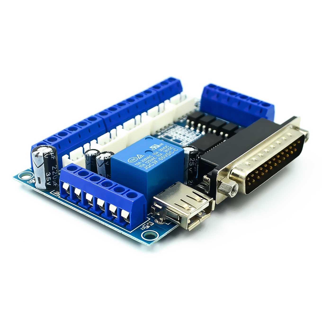 Carte de dérivation d'adaptate - 5 Axis Cnc Breakout Board Interface Mach3 avis et prix